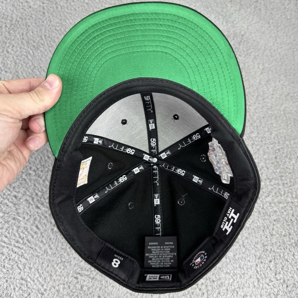 Hat Club‎ Chicago White Sox New Era 59Fifty Hat 8 All Star Game Patches Black - Picture 8 of 11